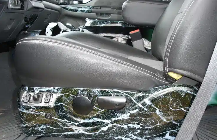 How Long Does Interior Vinyl Wrap Last? - installation in progress at VinylWrapRo workshop