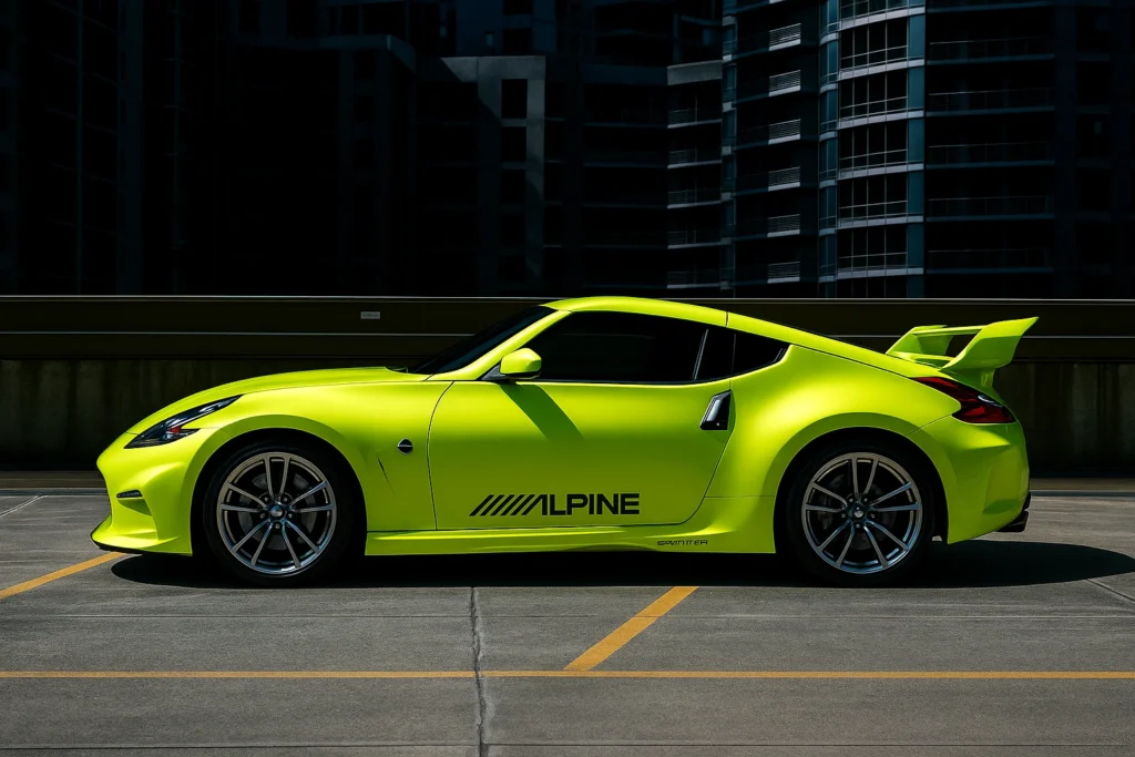 Can You Wrap a Car at Home? - example on a car, close-up finish detail