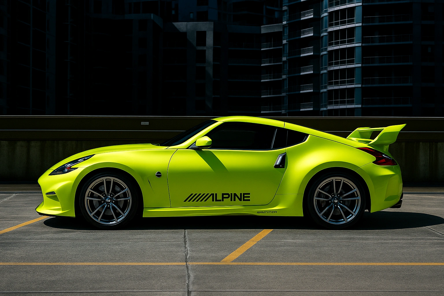 Can You Wrap a Car at Home? - example on a car, close-up finish detail