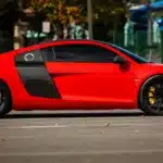 Car Wrap Cost in the USA (By Vehicle & Finish) - example on a car, close-up finish detail