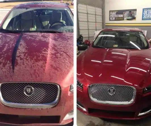 Does Wrap Reduce Paint Oxidation? - installation in progress at VinylWrapRo workshop