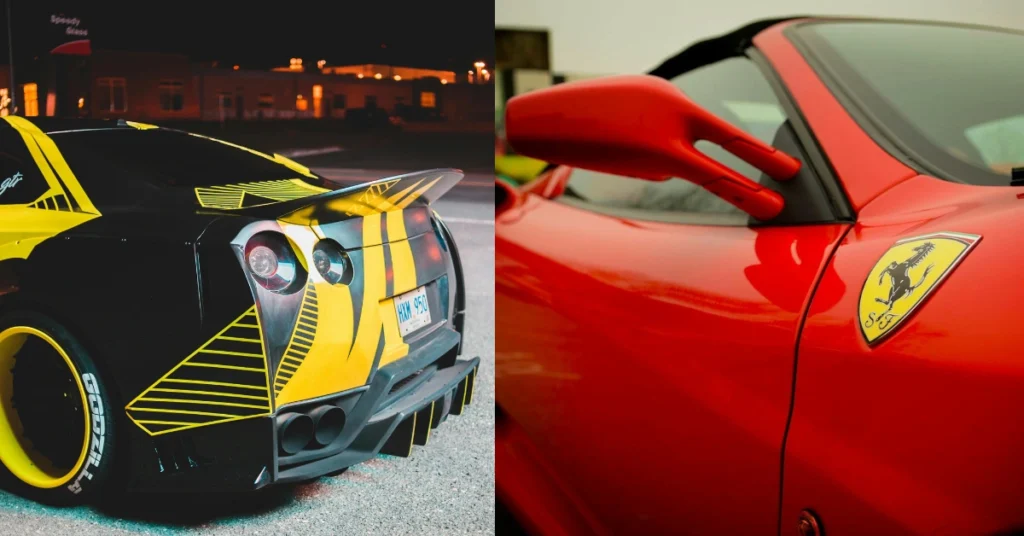 Paint vs vinyl wrap car showcase