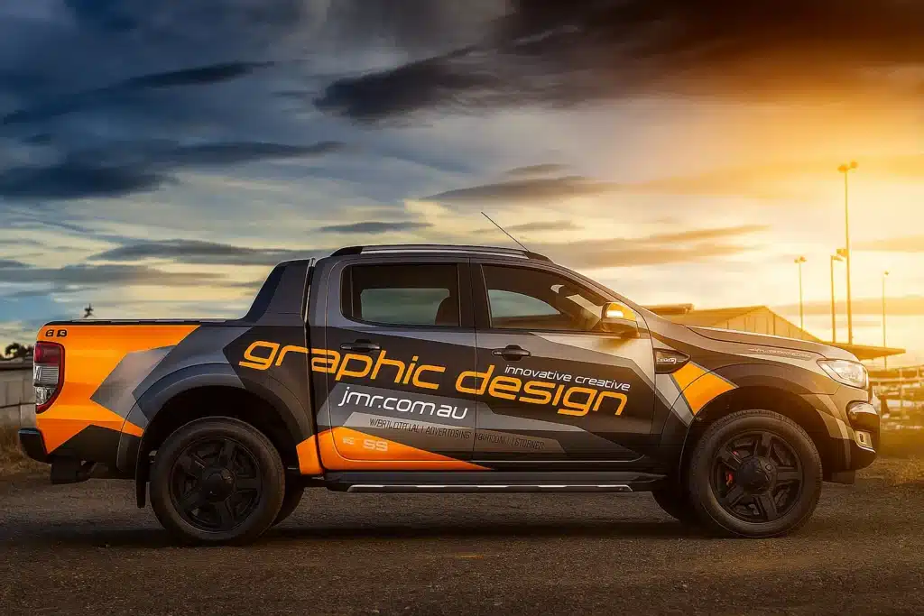 How Much Does It Cost to Wrap a Truck? - example on a car, close-up finish detail