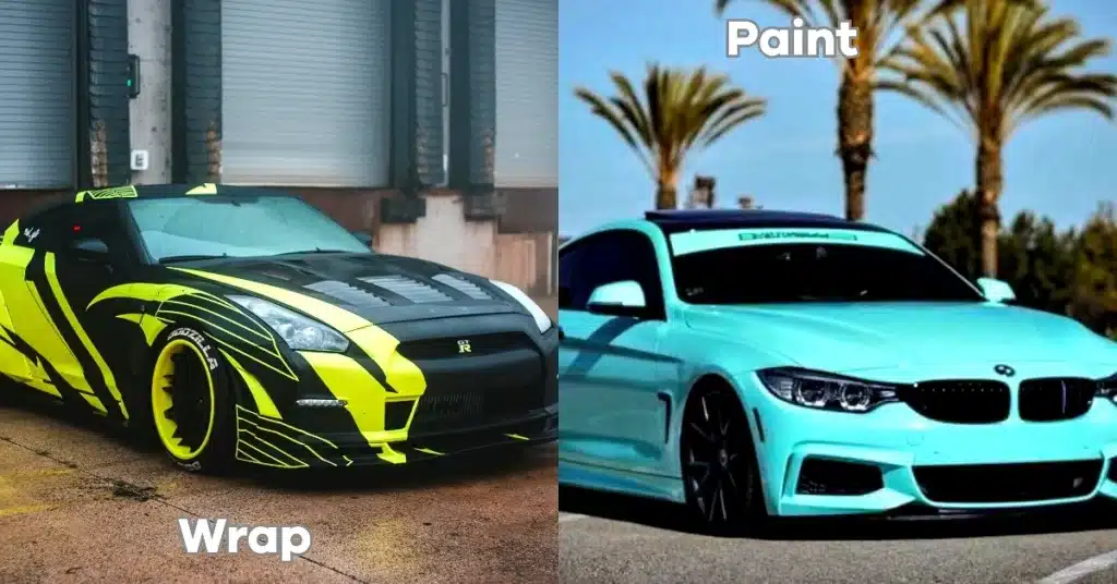 Is Vinyl Wrap Cheaper Than Paint? - installation in progress at VinylWrapRo workshop