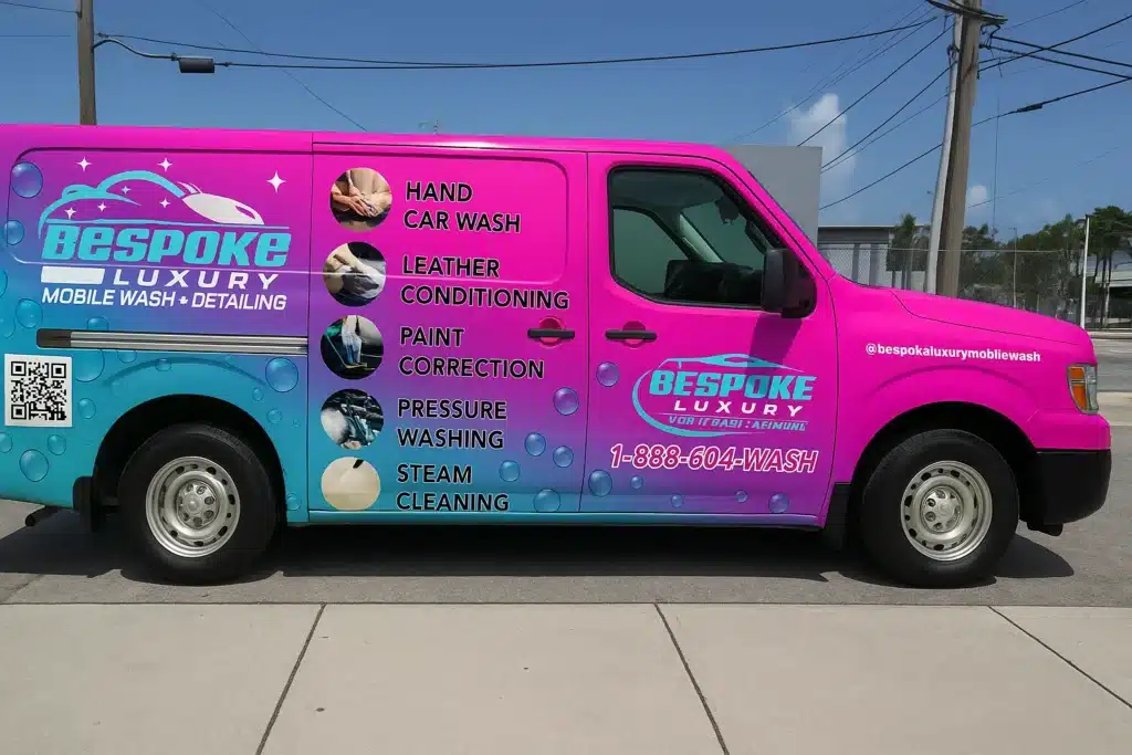 Are Wraps Worth It for Small Businesses? - example on a car, close-up finish detail