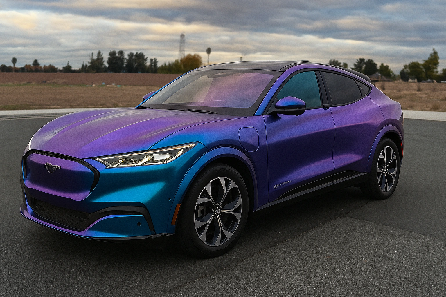 Best Vinyl Wrap Colors for 2025 (USA Trends) - example on a car, close-up finish detail