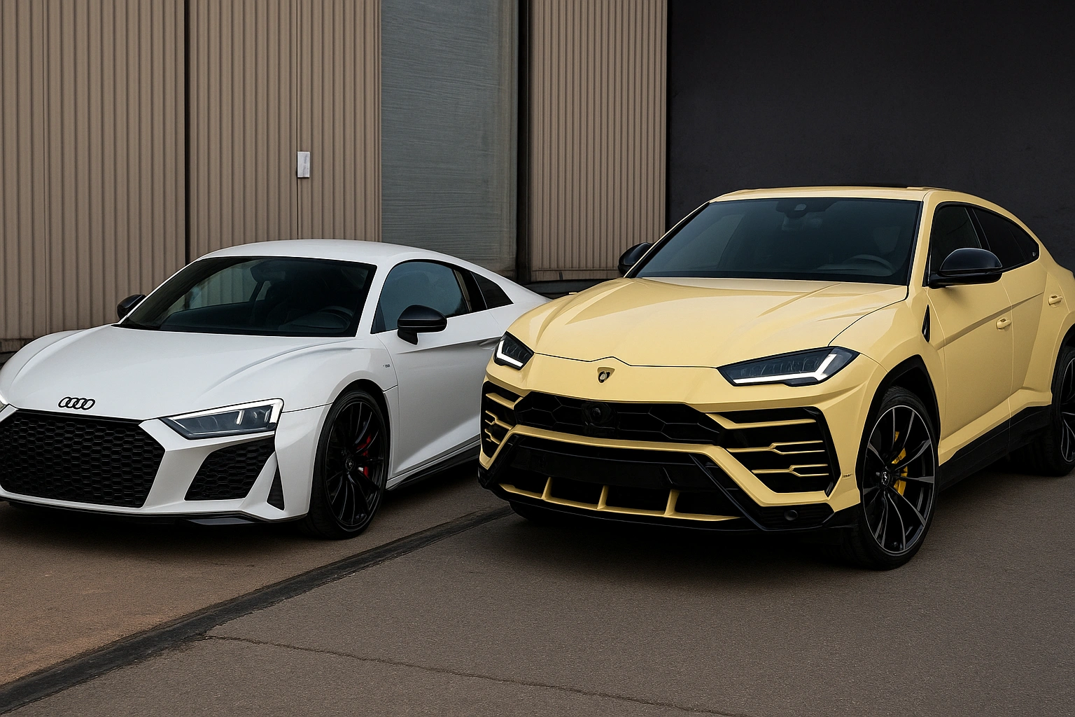 Gloss vs Matte Car Wraps (Maintenance & Lifespan) - example on a car, close-up finish detail