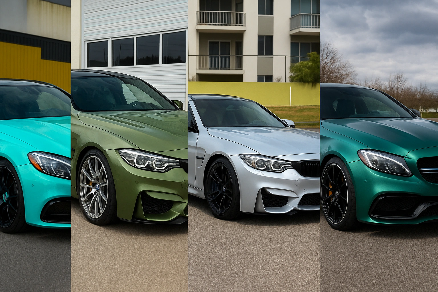 Gloss vs Matte vs Satin vs Chrome: Which Finish Should You Choose? - example on a car, close-up finish detail