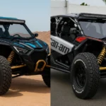 ATV & UTV Wraps: Durability Off-Road - example on a car, close-up finish detail