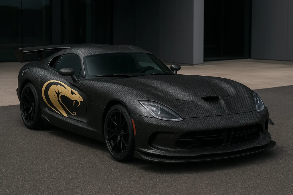 Carbon Fiber Wrap: Realistic Look & Durability - installation in progress at VinylWrapRo workshop