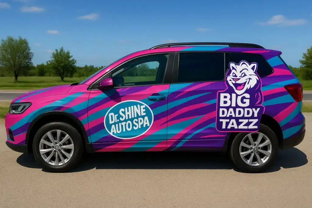 Durable truck and fleet wrap designed for long-lasting performance