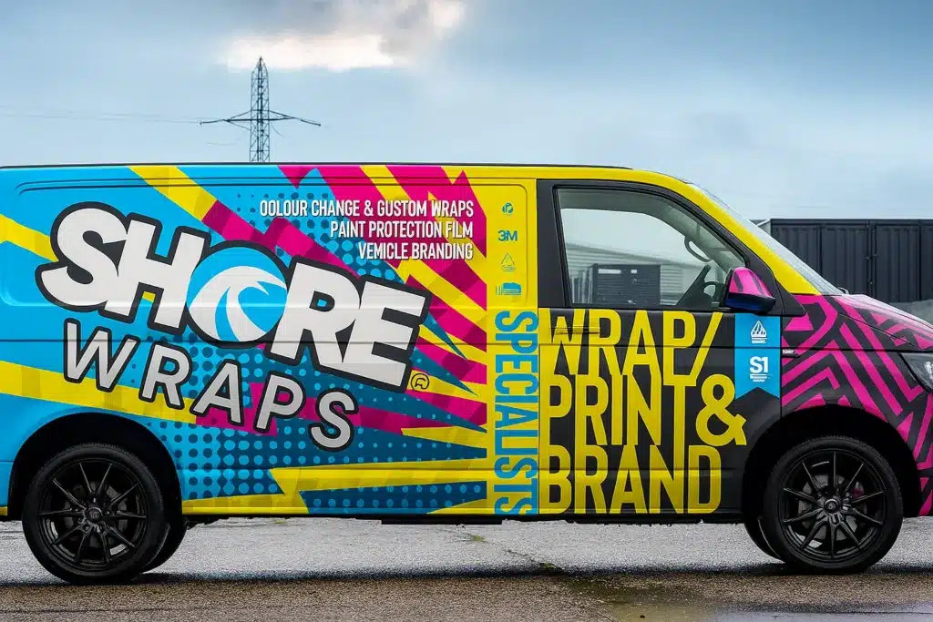 Best Practices for Seasonal Promo Wraps - installation in progress at VinylWrapRo workshop