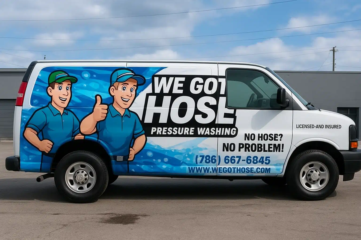 Vehicle Wrap Advertising ROI (USA) - example on a car, close-up finish detail