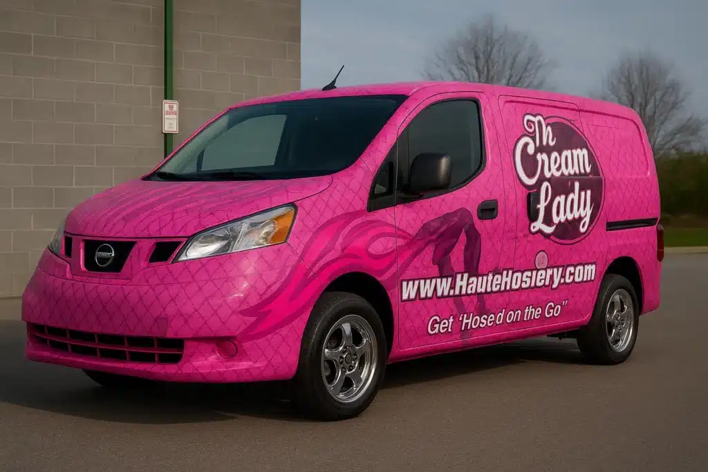 Vehicle wrap cost and revenue analysis chart highlighting return on investment for US businesses