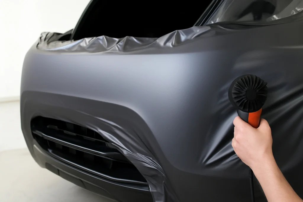 Cast vinyl film thickness comparison between 3M 2080 and Avery Dennison SW900 wraps.