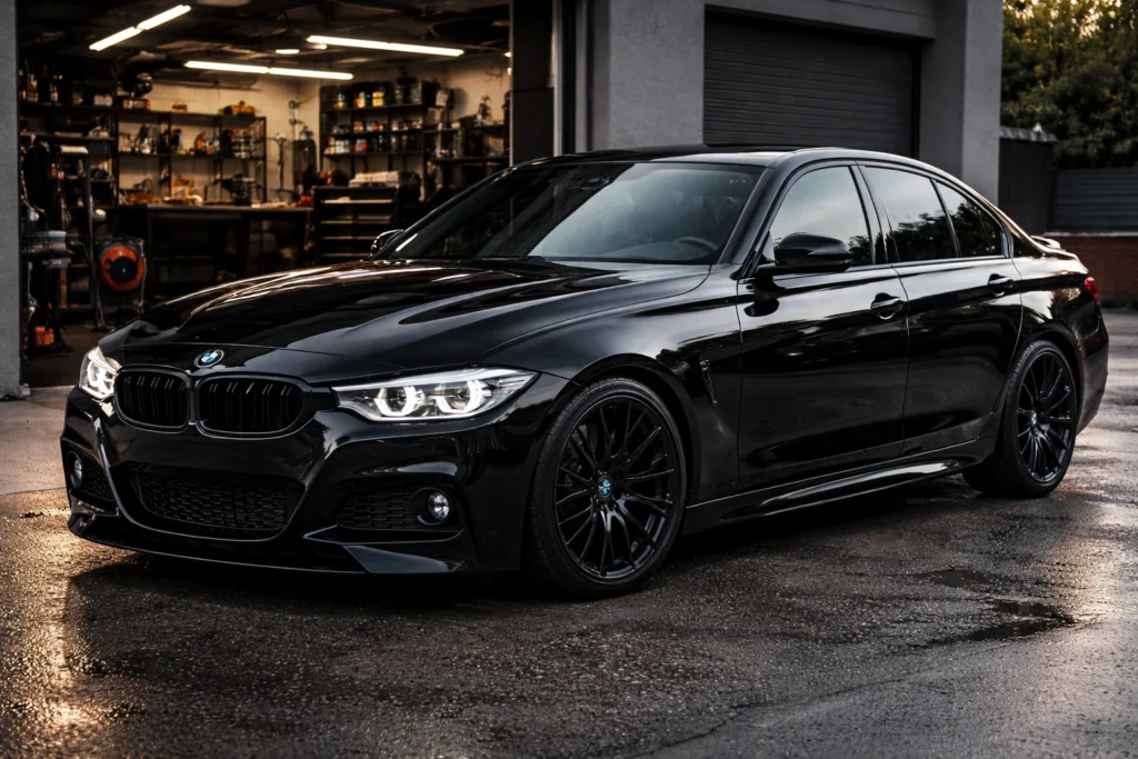 Chrome delete before and after car trim