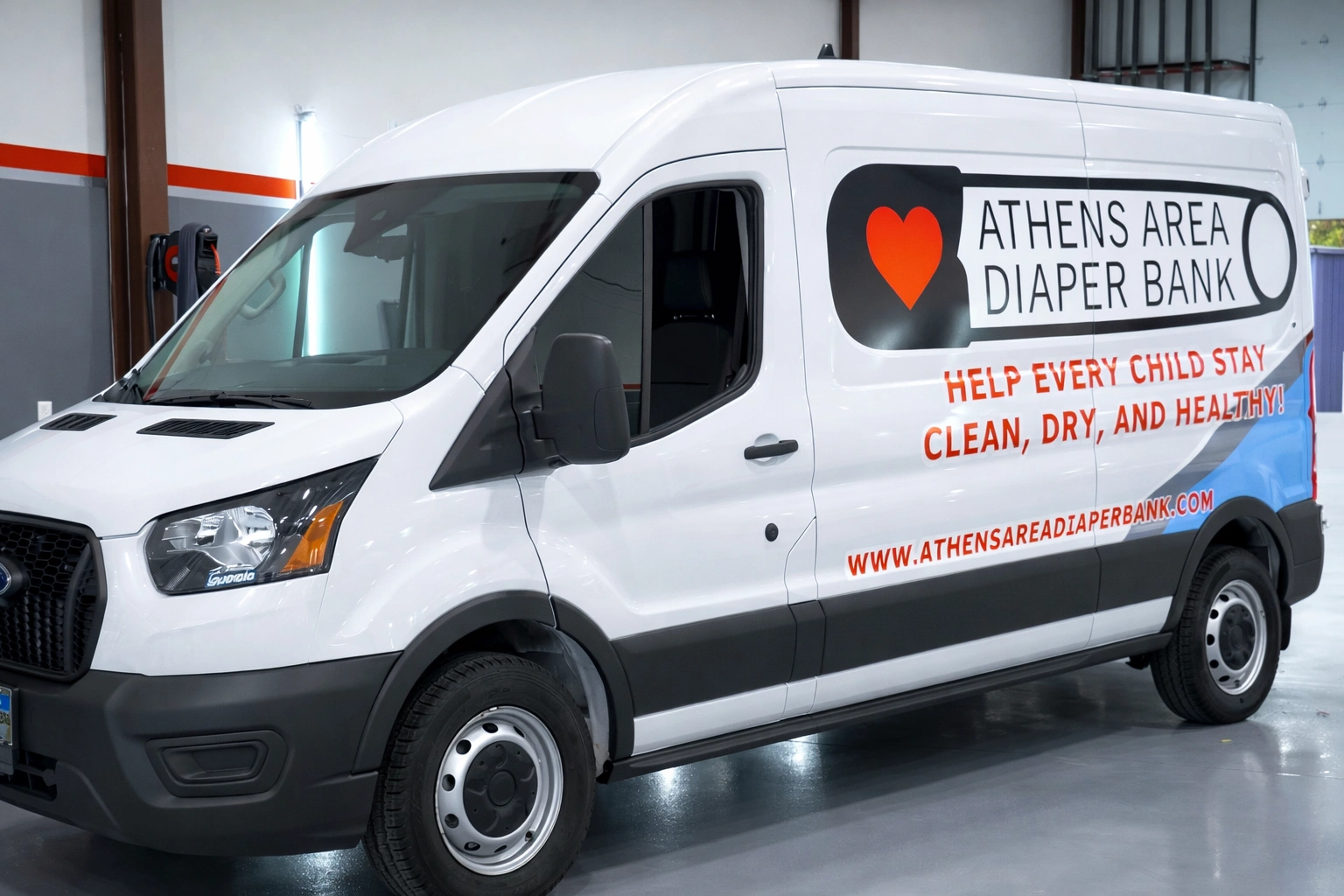 branded company van wrap