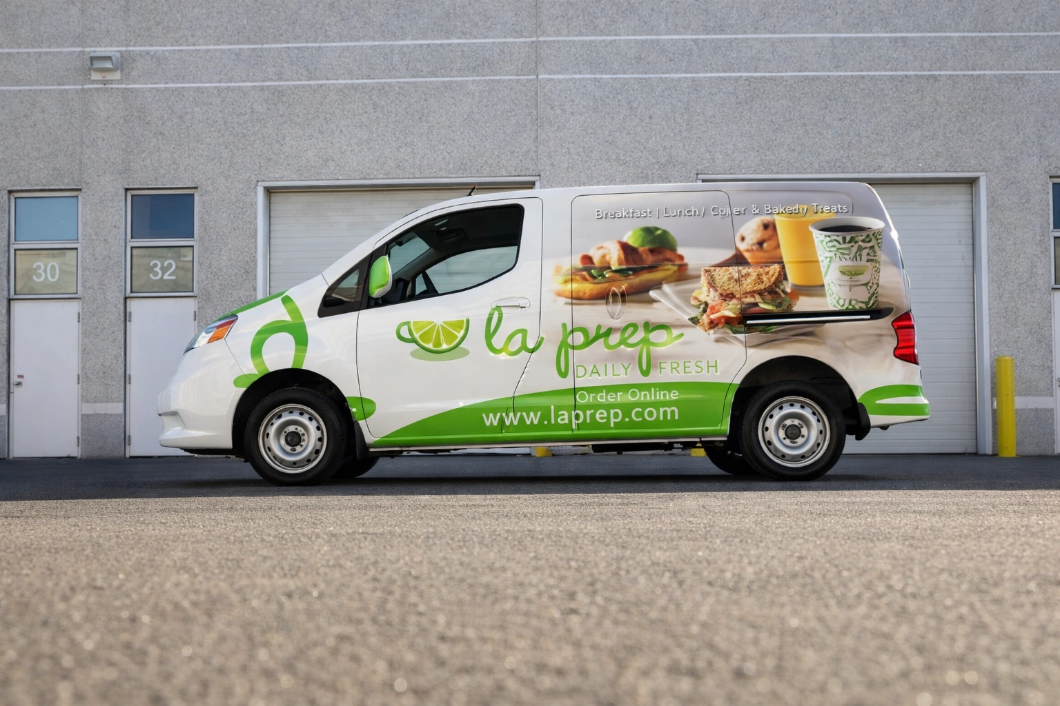 delivery van wrap wear