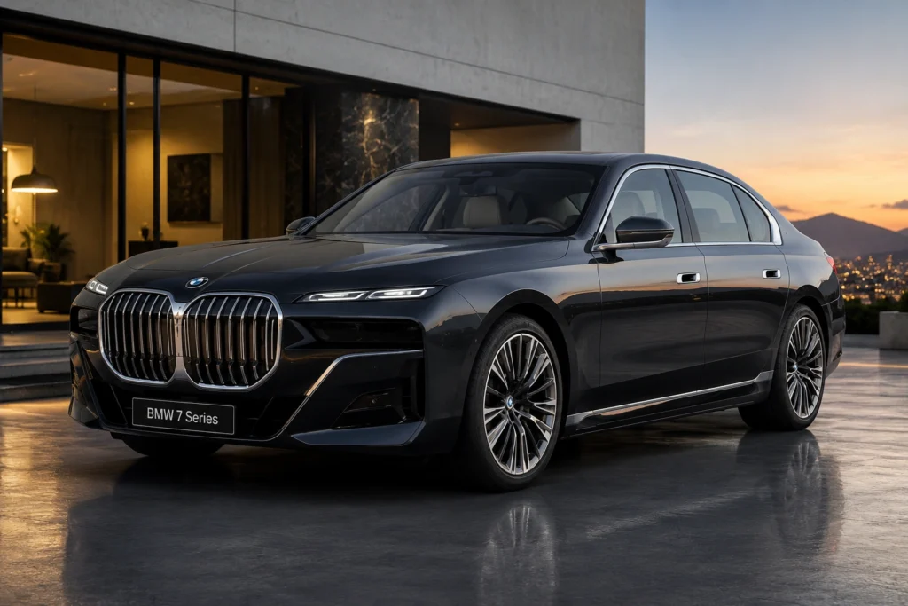 BMW 7 Series executive luxury sedan