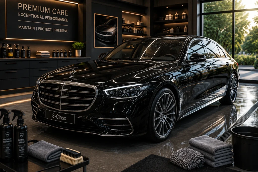 Maintaining a premium luxury vehicle